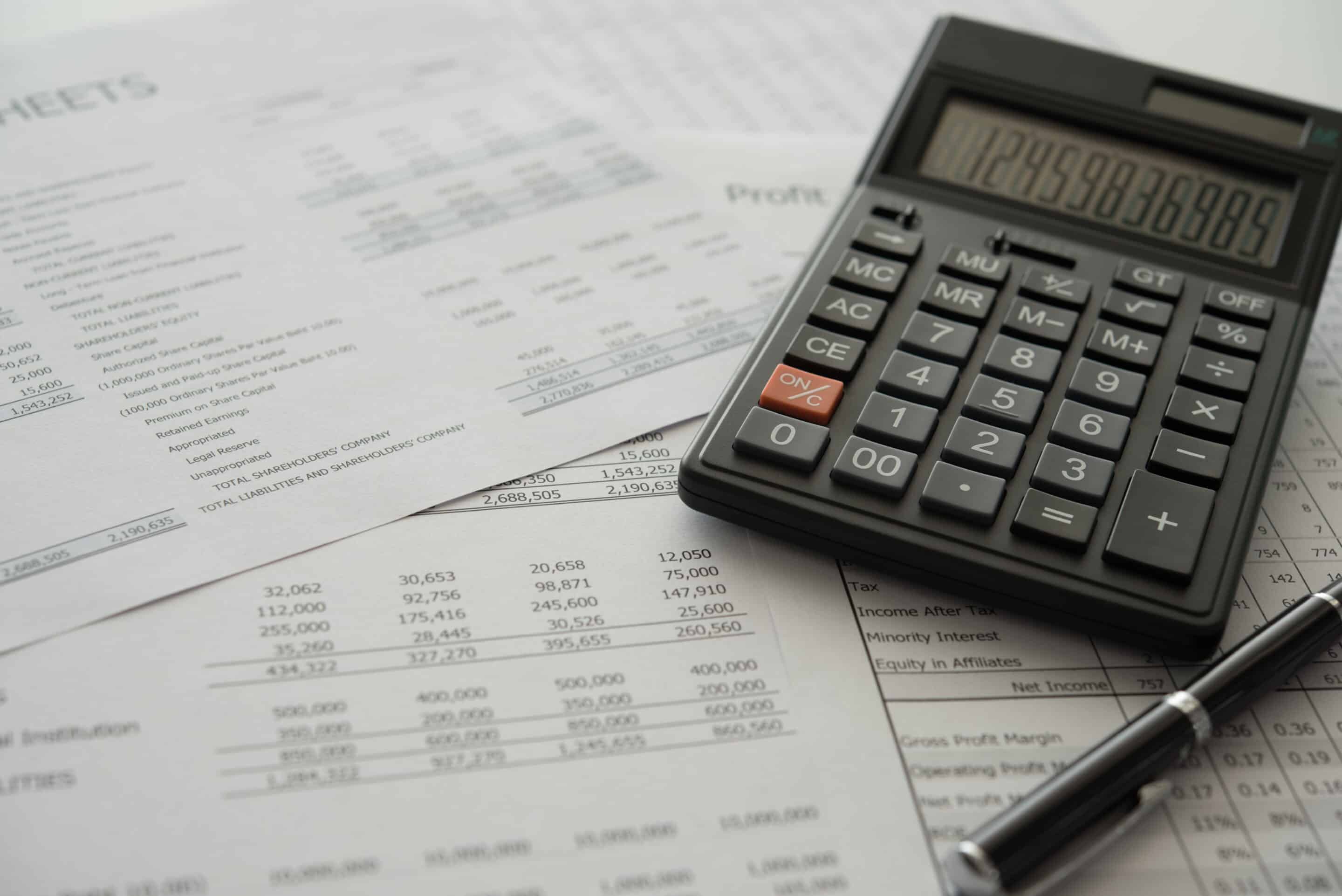 calculator on spreadsheets for doing payroll