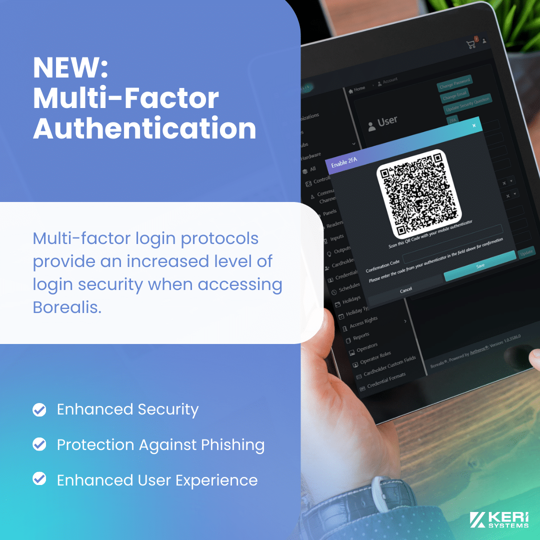 Multi- factor authentication on Borealis